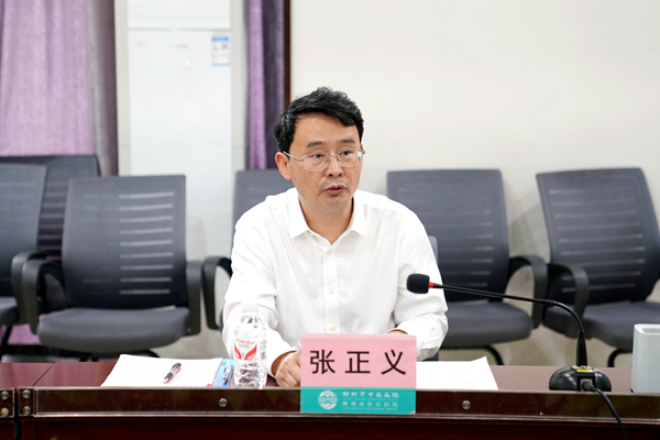 学校党委副书记张正义带队赴柳州市中医医院走访调研推进就业